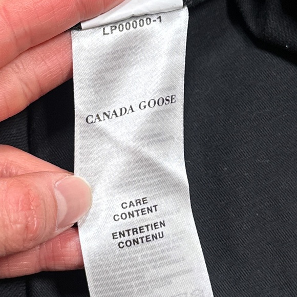 Canada Goose Gladstone Staff Uniform Black Cotton Crewneck L/S T Shirt Mens 2XL - Picture 11 of 12